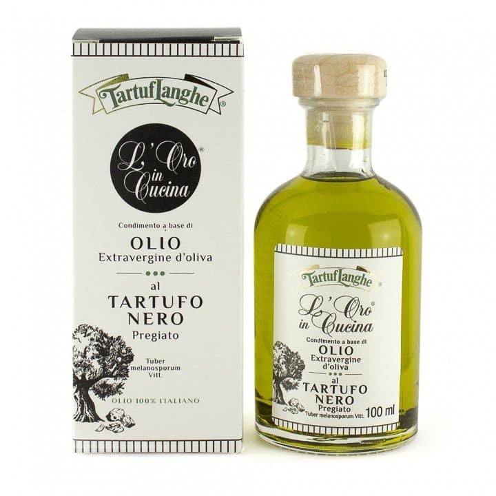 Tartuflanghe Extra Virgin Olive Oil with Black Winter Truffle 100ml