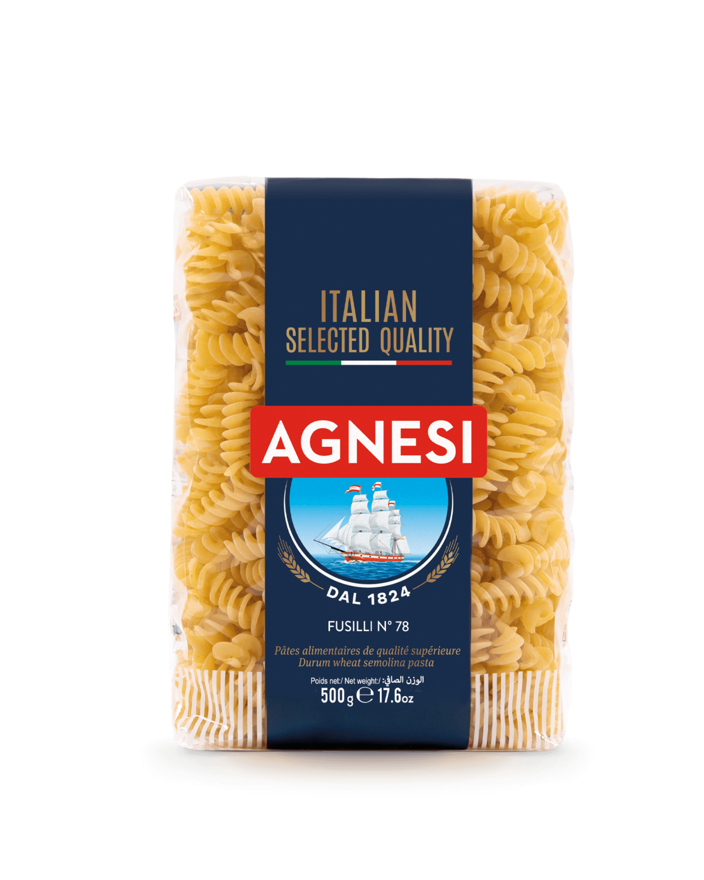 Agnesi Pasta Fusilli 500g