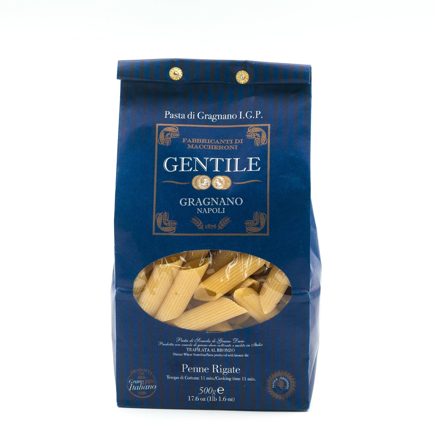 Gentile Pasta Penne Rigate 500g