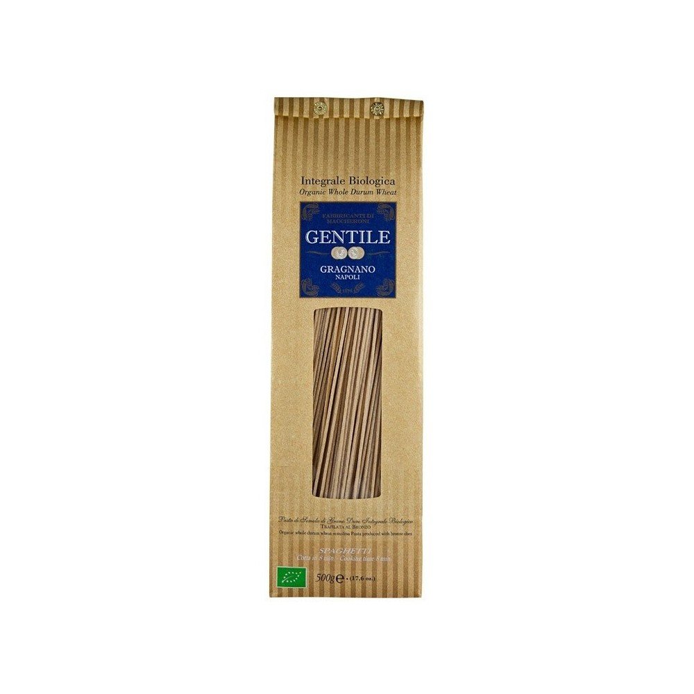 Gentile Pasta Spaghetti Whole Grain 500g