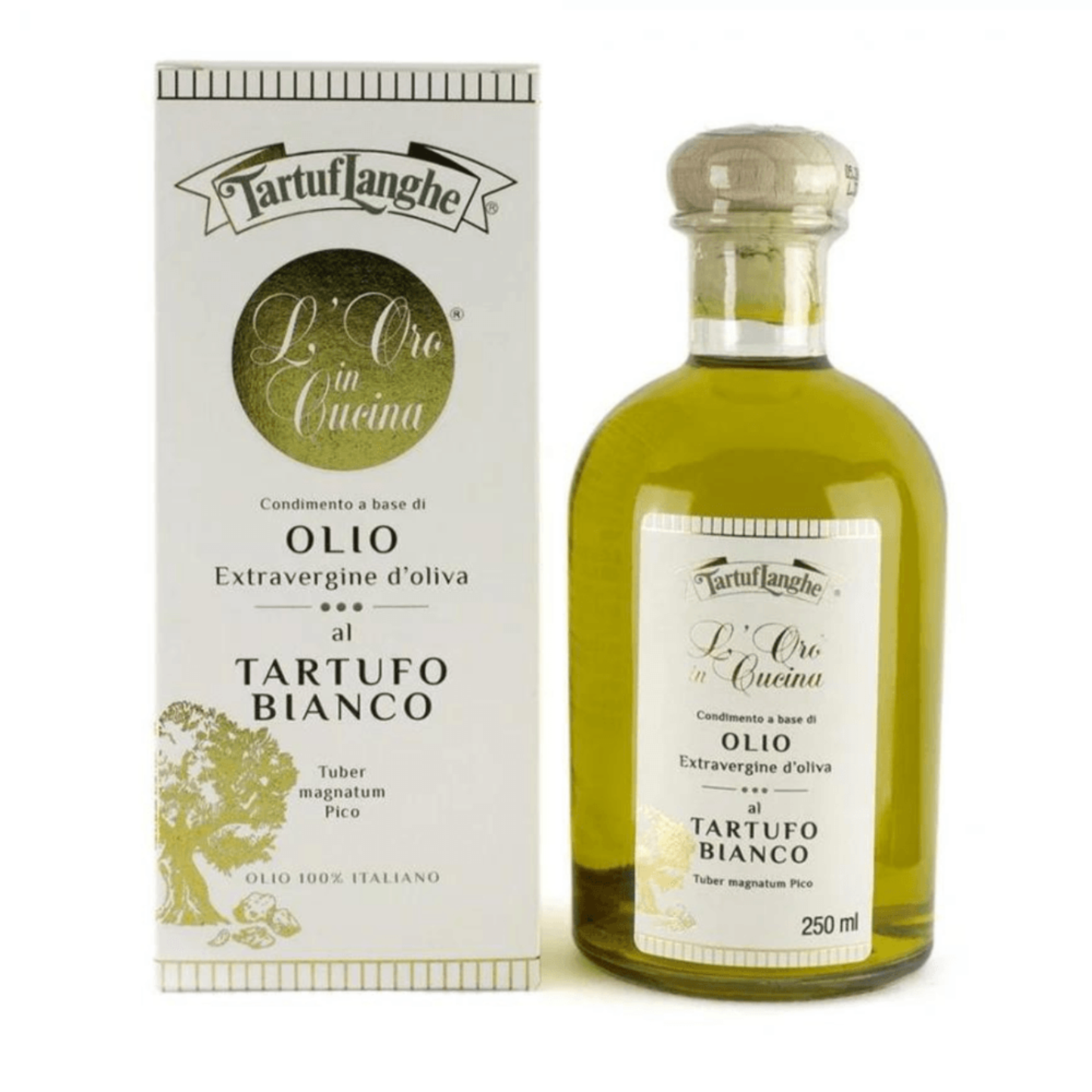 Tartuflanghe Extra Virgin Olive Oil with White Truffle 250ml