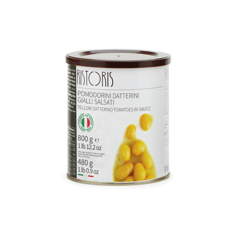 Yellow datterino tomatoes in sauce 800g