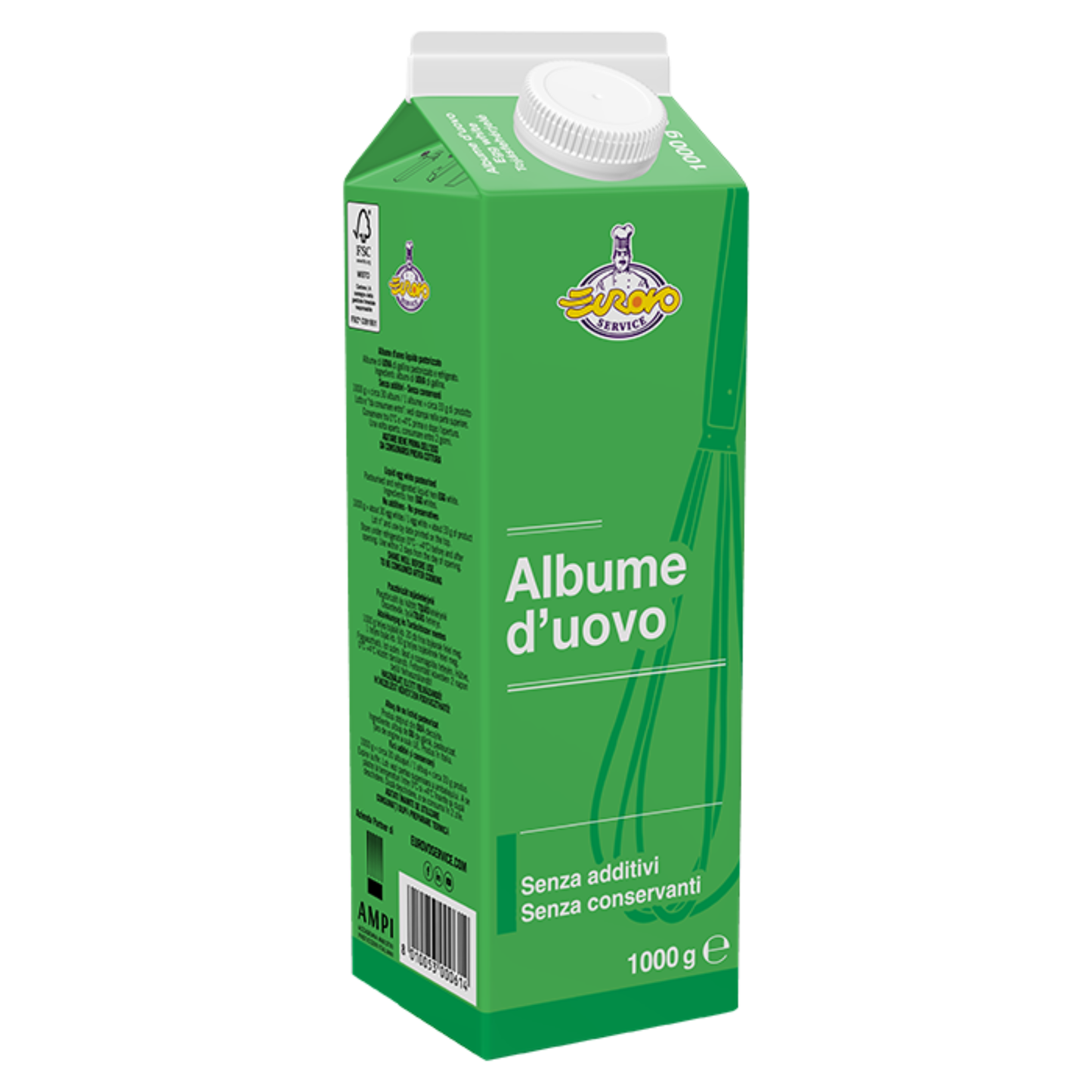 Albume d'uovo 1000g