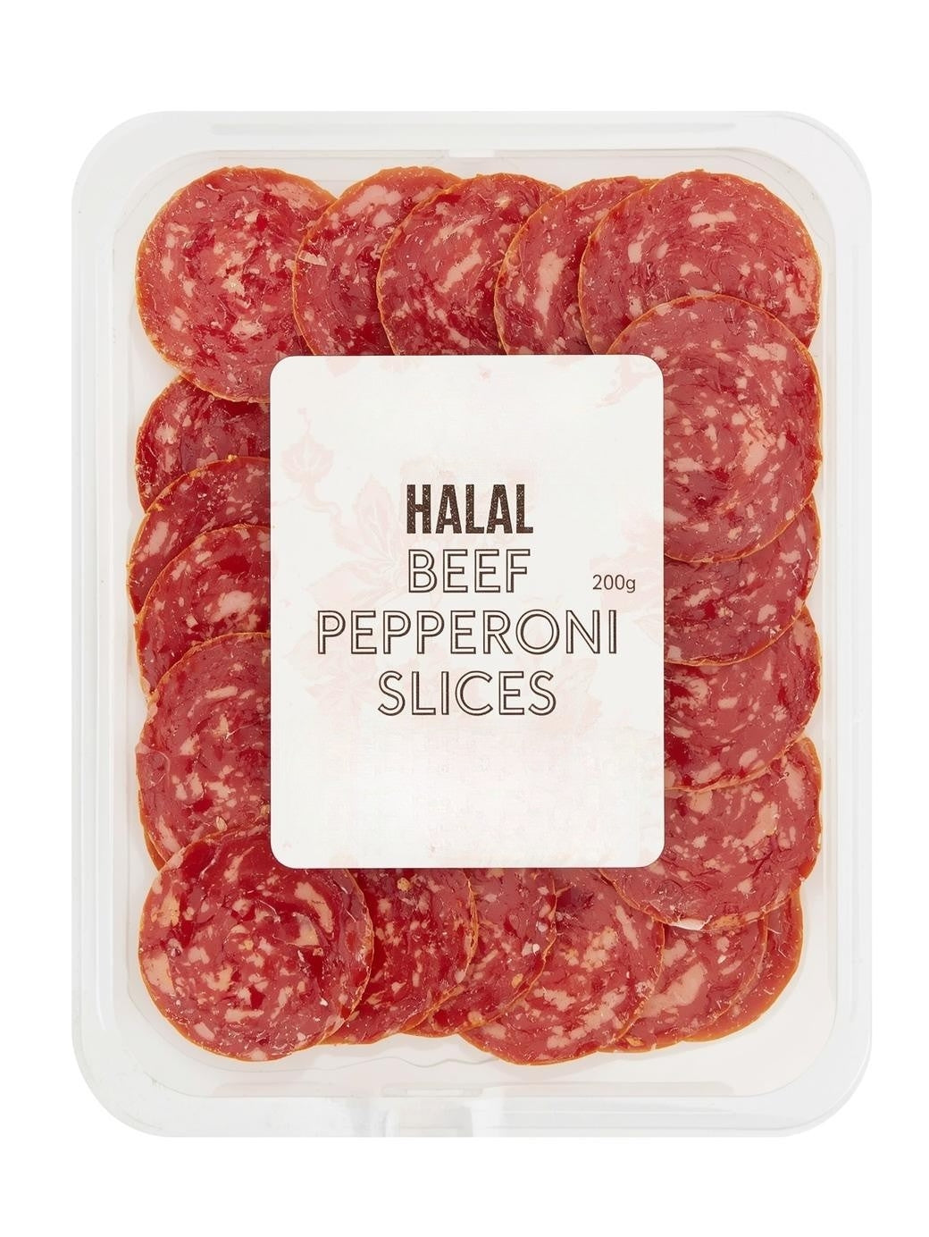Beef Pepperoni Halal Sliced 200g