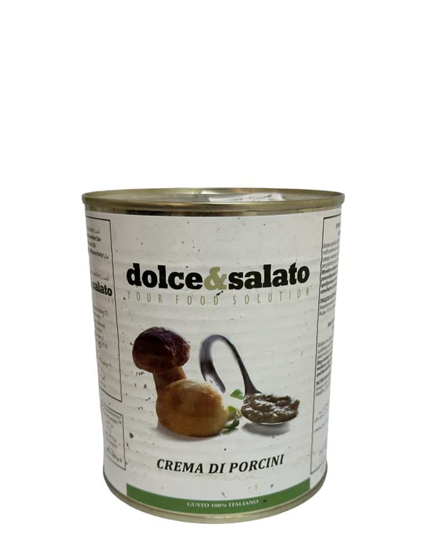 Porcini Cream 800g | Authentic Italian Mushroom Cream | Dolce & Salato