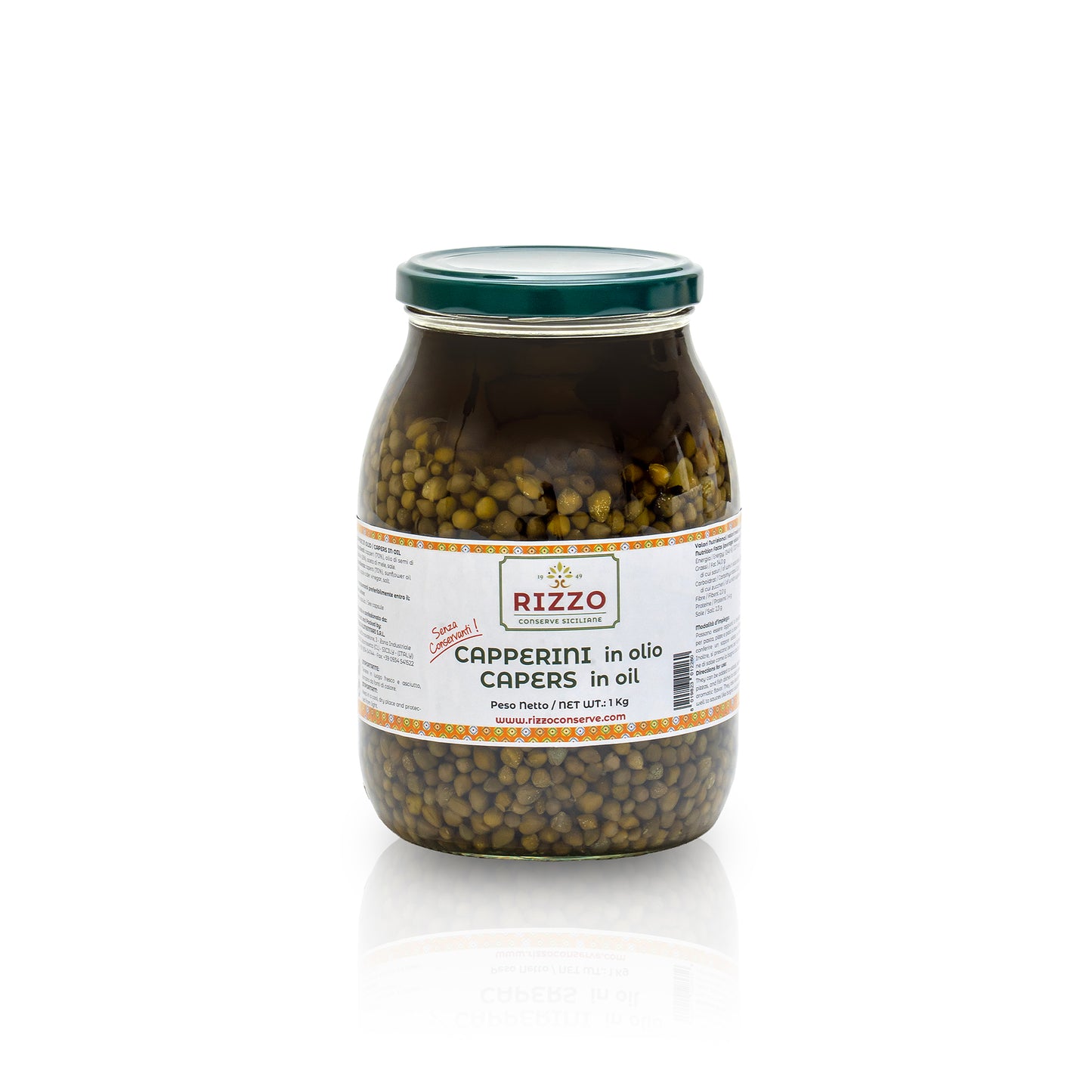 Capers in Oil 1062ml