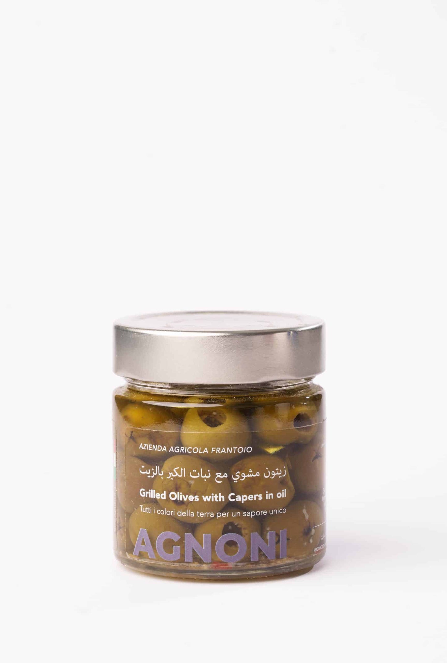 Grilled Olives with Capers Agnoni 210g