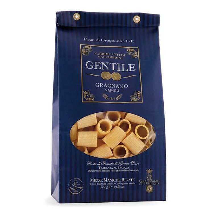 Gentile Pasta Mezze Maniche 500g