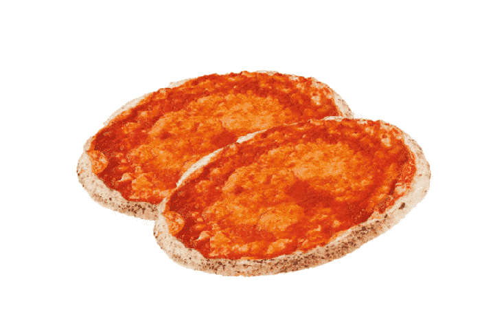 Pizza Base Frozen with Tomato 28cm x 2